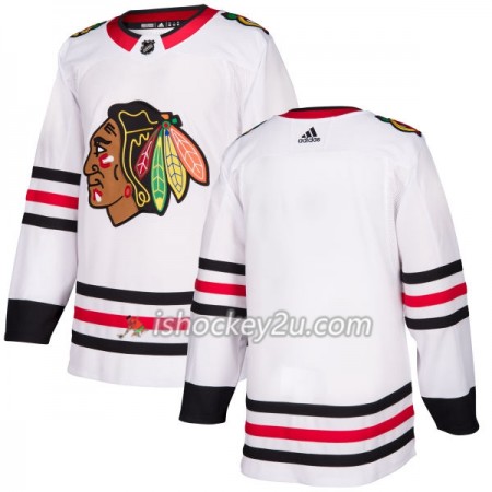 Mænd NHL Chicago Blackhawks Trøje Blank Adidas 2017-2018 Hvid Authentic Mænd NHL Chicago Blackhawks Trøje Blank Adidas 2017-2018 Hvid Authentic